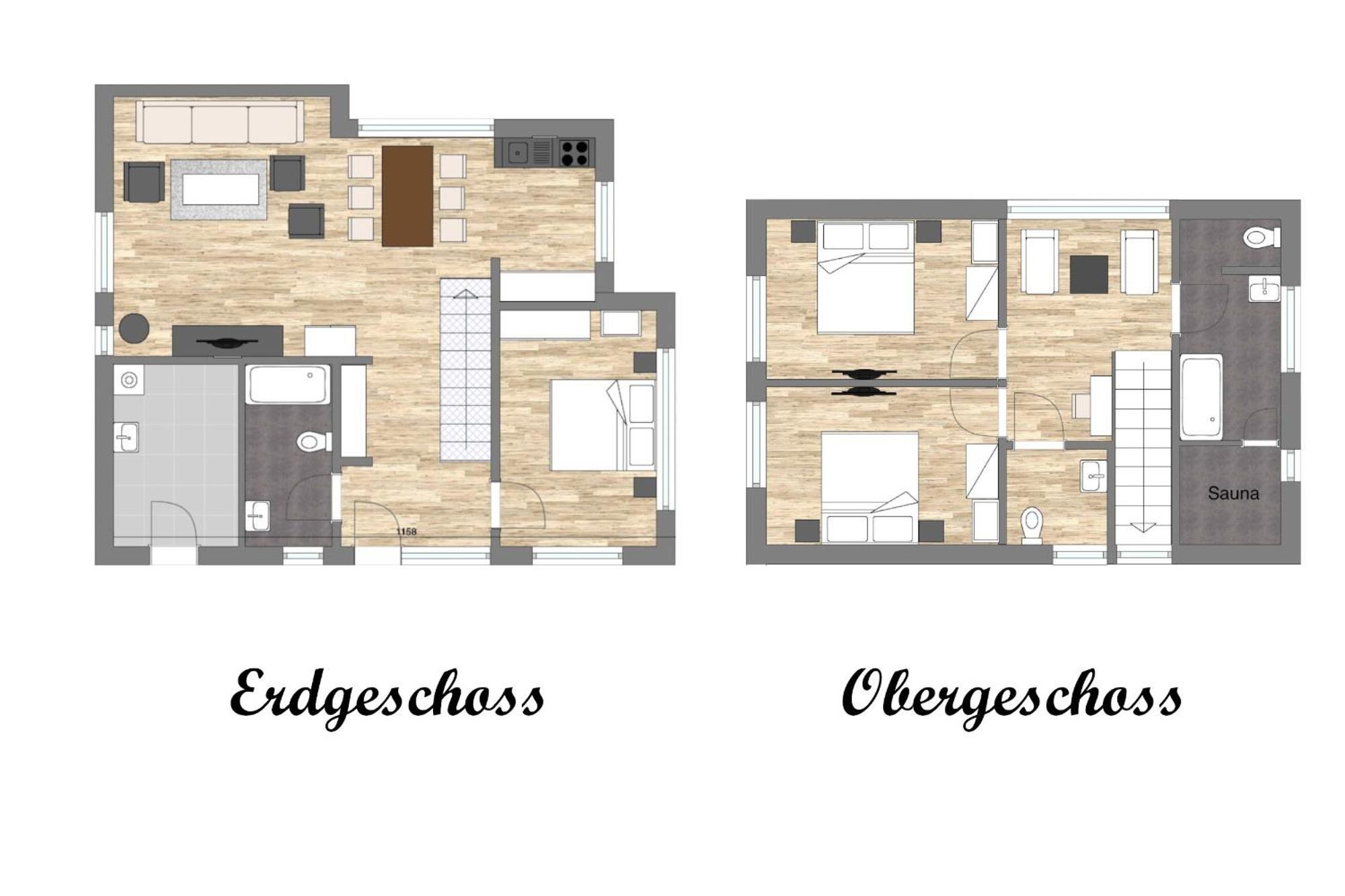 Ferienhaus Fritz Reethus Mit Sauna Und Kamin ลอดดิน ภายนอก รูปภาพ